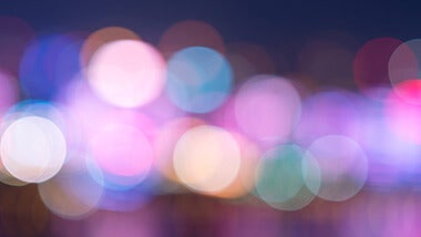 blurry purple lights