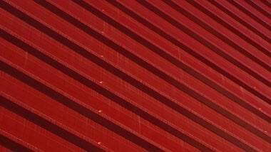 red angle wall